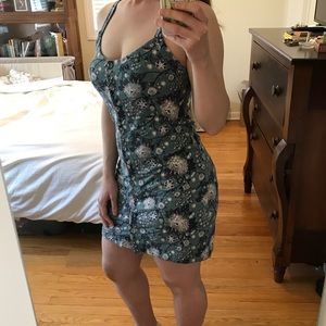 CLEAR OUTFree People mini button up dress